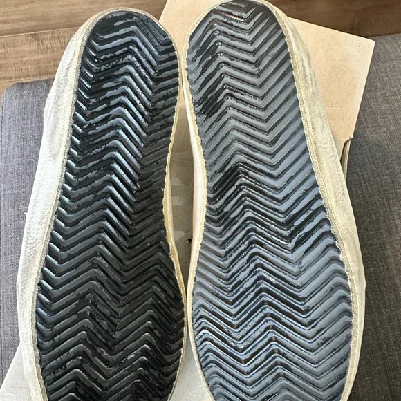 Golden Goose Womens White Sneakers with Leopard Star 36 - Picture 6 of 9